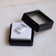 Quarzo rettangolo con inclusioni di 13,3x9,6 mm - 3,58 carati