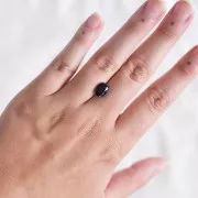 Lolite ovale 9x7 mm - 1,73 carati