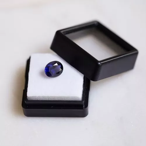 Lolite ovale 8,5x7 mm - 1,49 carati