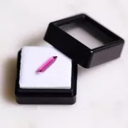 Tormalina rosa taglio baguette 4x11,9 mm - 1,03 carati