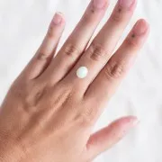 Opale ovale etiope 9,7x8 mm - 1,60 carati