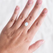 Opale ovale etiope 9,6x7,8 mm - 1,72 carati