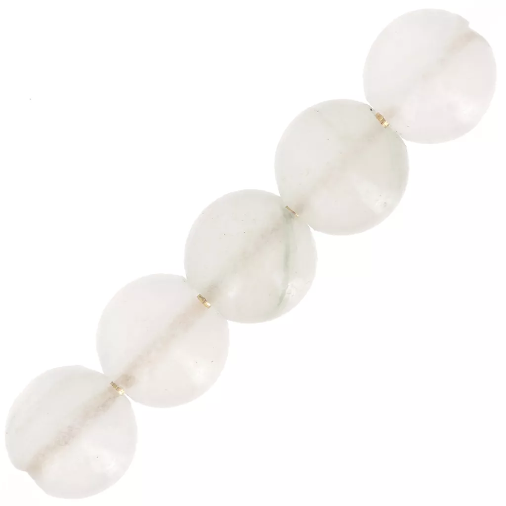 Perline Rotonde Sfuse In Giada Verde, 10 Mm, Perline Di Cristallo - Foto 8