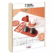Kit di modellazione Fimo - Set Home Deco Terracotta x1