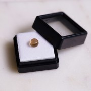 Citrino naturale - cabochon rotondo - 6,1 mm - 1,1 carati x1