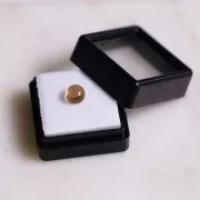 Citrino naturale - cabochon rotondo - 6,1 mm - 1,1 carati x1