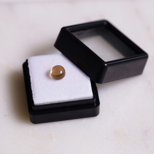 Citrino naturale - cabochon rotondo - 6,1 mm - 1,1 carati x1