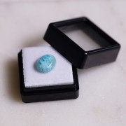 Larimar ovale 11,2x9,2 mm - 3,45 carati|raw }}