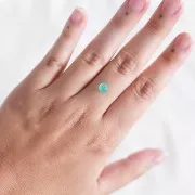 Crisoprasio rotondo 5,8 mm - 1,13 carati