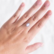 Pietra di luna ovale 9,1x6,9 mm - 1,54 carati