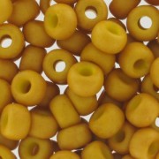 Rocaille Miyuki 6/0 1251 - Opaque Mustard Mat|raw }}