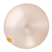Perlina PureCrystal mezza forata 5818 mm. 8 Peach Pearl x1