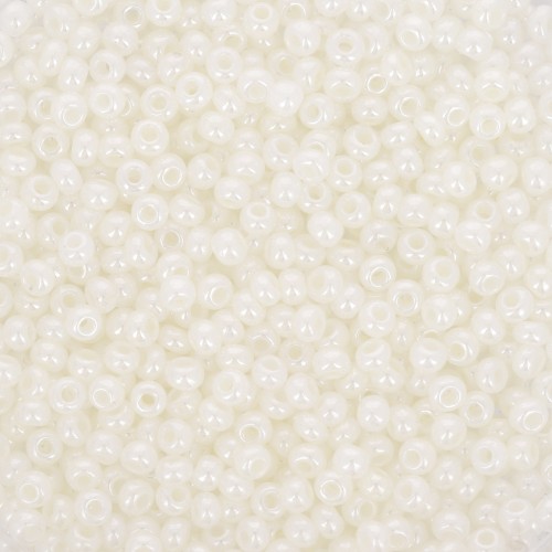 Perla Preciosa 11/0 2 mm - Bianco alabastro x 20 g