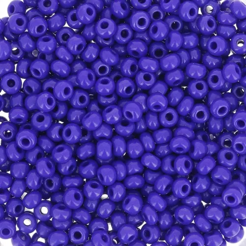 Perle di semi Preciosa 9/0 2,5 mm - Zaffiro scuro opaco x20g