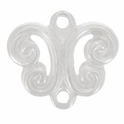 Ciondoli 2 anellini argento mm. 8 x10|raw }}