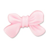 Cabochon nodo in resina 23x14 mm Rosa chiaro