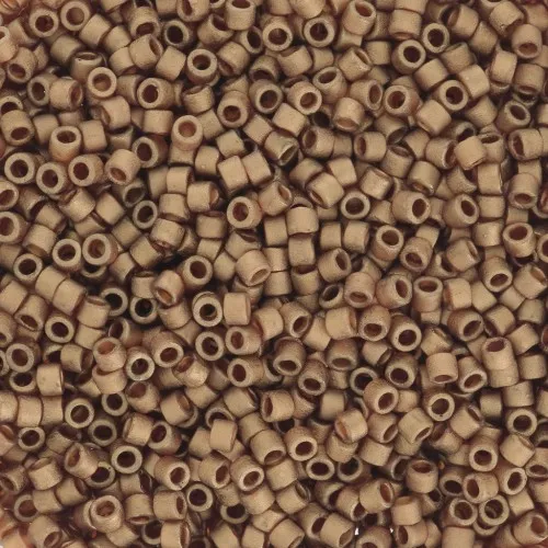 Miyuki Delica 11/0 DB322L - Mat Metallic Light Bronze x8g