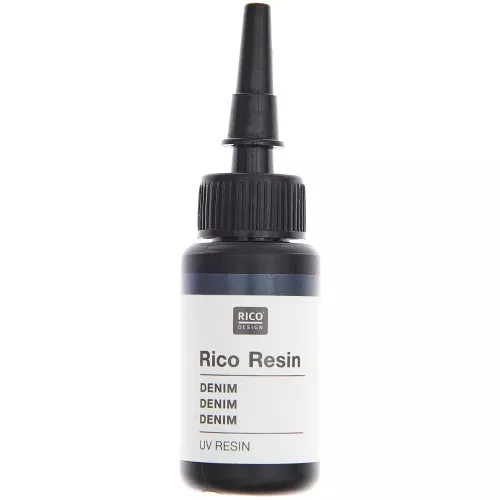 Resina colorata UV - Rico Design - Denim x10ml