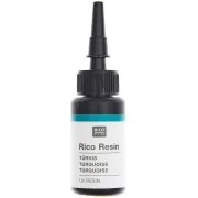 Resina colorata UV - Rico Design - Turchese x10ml
