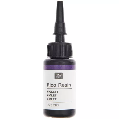 Resina UV colorata - Rico Design - Viola x10ml