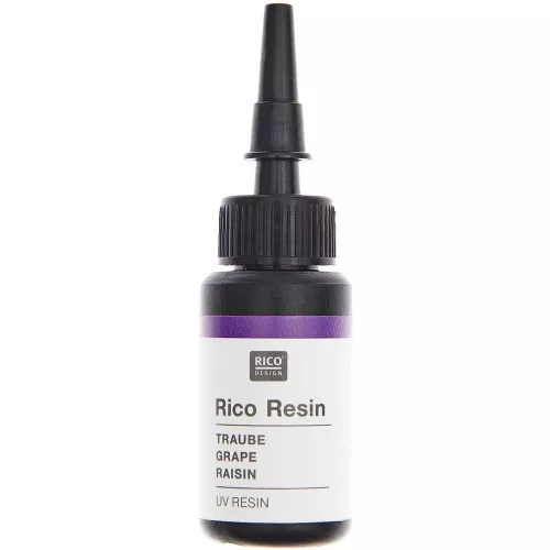 Resina UV colorata - Rico Design - Uva x10ml