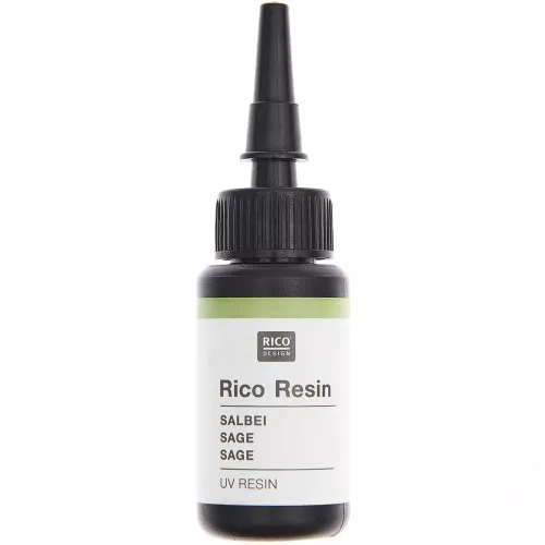 Resina colorata UV - Rico Design - Salvia x10ml
