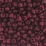 Perla Preciosa 11/0 da 2 mm - Bordeaux opaco x 20 g