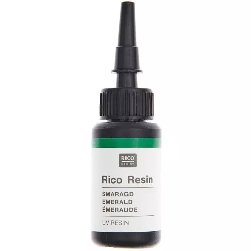 Resina colorata UV - Rico Design - Emerald x10ml