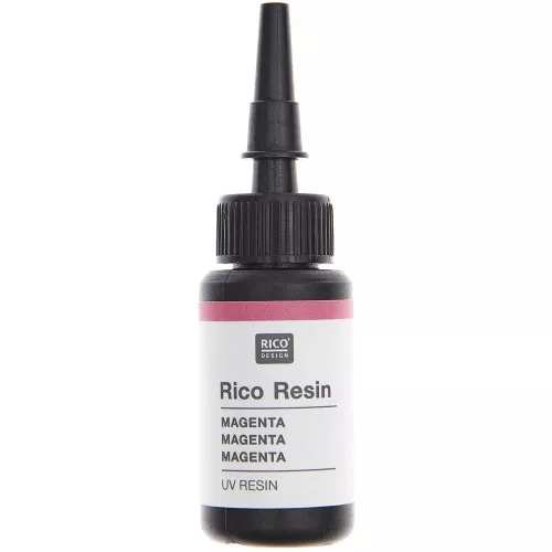 Resina UV colorata - Rico Design - Magenta x10ml