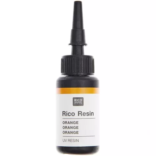 Resina UV colorata - Rico Design - Arancione x10ml