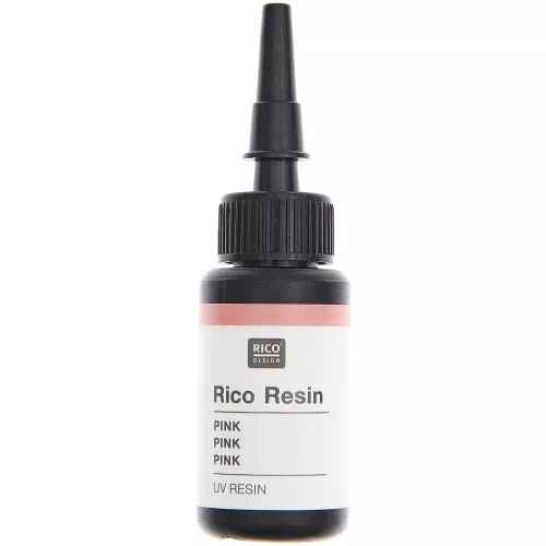 Resina colorata UV - Rico Design - Rosa x10ml