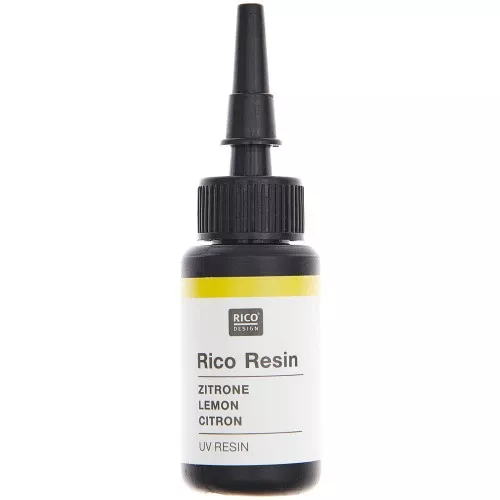 Resina colorata UV - Rico Design - Limone x10ml