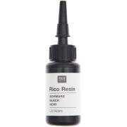 Resina UV colorata - Rico Design - Nero x10ml|raw }}