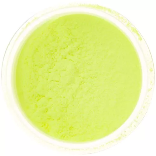 Pigmento in polvere noctilucente per resina - Rico Design - Giallo fluo x3g