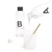 Resina epossidica bicomponente - Rico Design - Trasparente x 300 ml