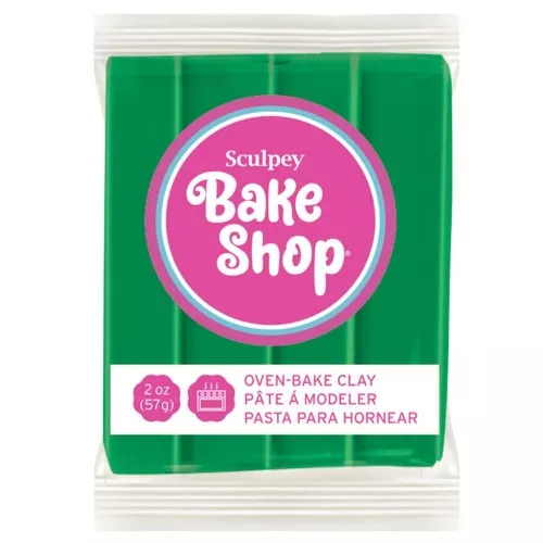Pasta Sculpey Bake Shop 57 gr - Verde (n°1822) x1