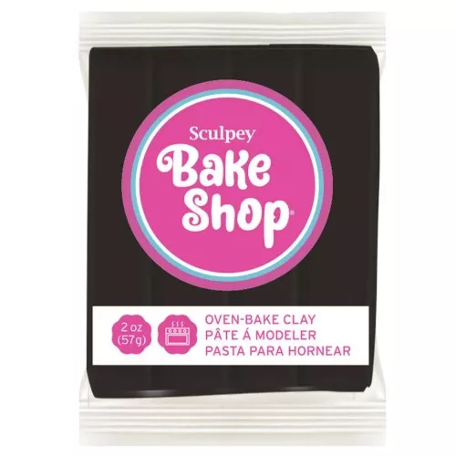 Pasta Sculpey Bake Shop 57g - Nero (n°1835) x1