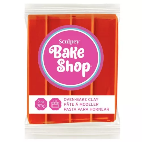 Pasta Sculpey Bake Shop 57g - Rosso (n°1810) x1