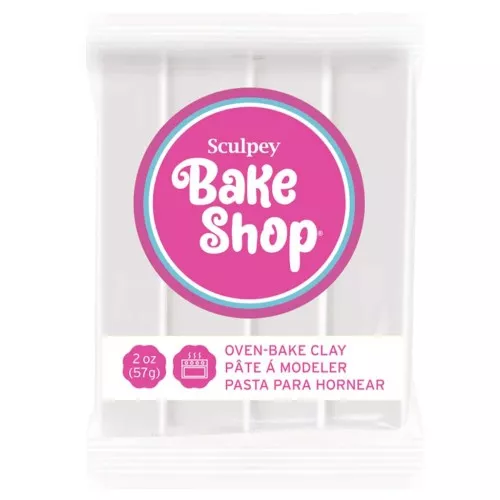 Pasta Sculpey Bake Shop 57g - Bianco (n°1802) x1