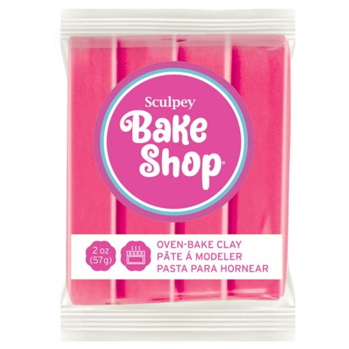 Pasta Sculpey Bake Shop 57g - Rosa (n°1818) x1
