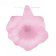 Fiore 31x27 mm Rosa Frosted