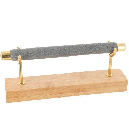 Portagioie per anelli 8x19 cm - Bamboo - Suede Grey x1