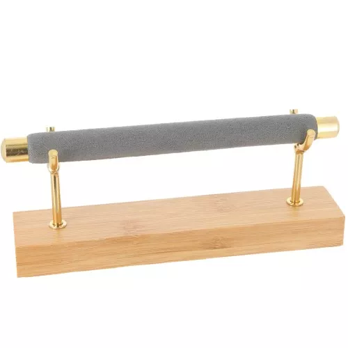 Portagioie per anelli 8x19 cm - Bamboo - Suede Grey x1