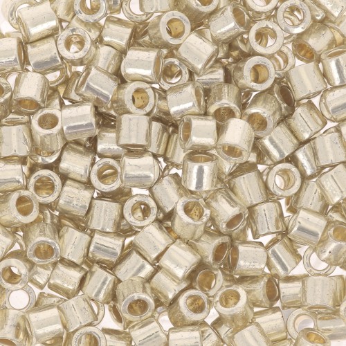 Miyuki Delica Duracoat 8/0 DBL1831 - Galvanized Silver x8g