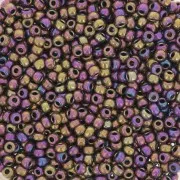 Rocaille Miyuki 11/0 188 - Metallic Purple Gold Iris x8g