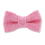 Noeud en coton mélangé 27 mm pailleté Rose|raw }}