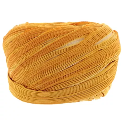 Nastro twill di seta Shibori Ecru Gold x10cm