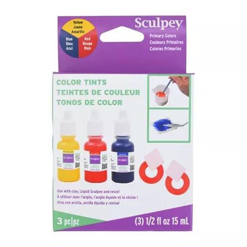 Inchiostri Sculpey per resina - argilla liquida - argilla - Colore primario x45 ml