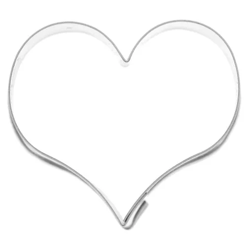 Mini stampo 26x30 mm Cuore mini fresa per stagno