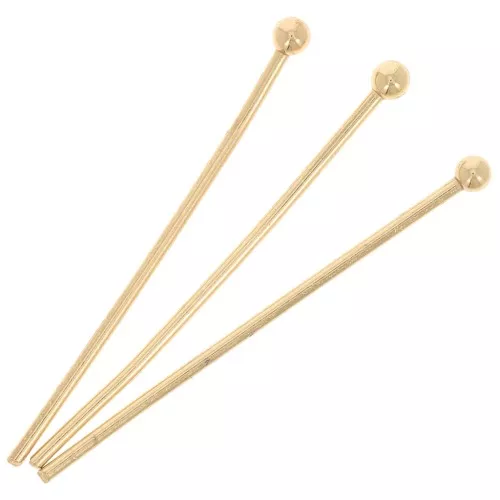 Chiodini a testa sferica 25x0,9 mm dorato x25